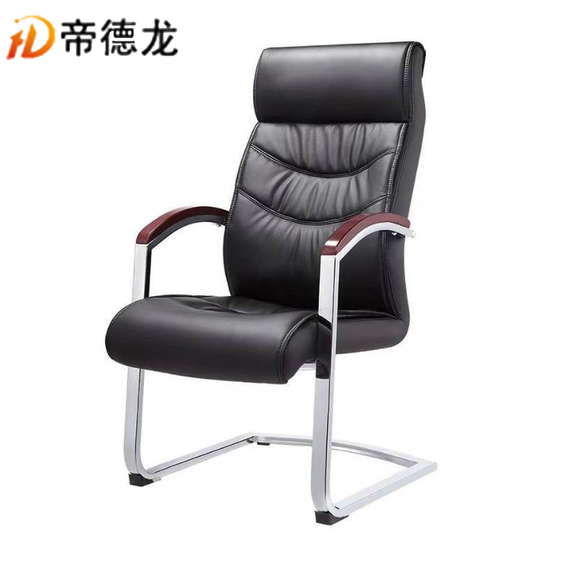 帝德龙办公椅皮质家用靠背椅员工会议椅GY4