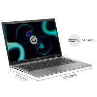华硕(ASUS)a豆adolbook14 2020款 i5-1035G1 8G内存 512GB+32G傲腾 MX330显卡 潮夜绿 14英寸四面窄边金属轻薄办公本游戏学生笔记本电脑
