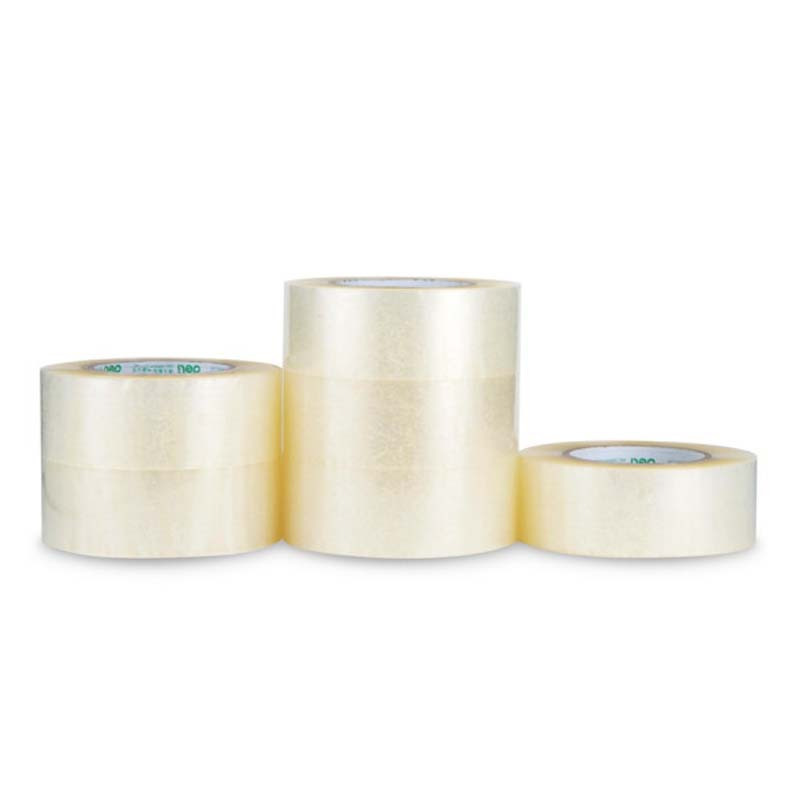 得力30215 高品质透明封箱胶带/打包胶带 48mm*200y(183米) 6卷/筒