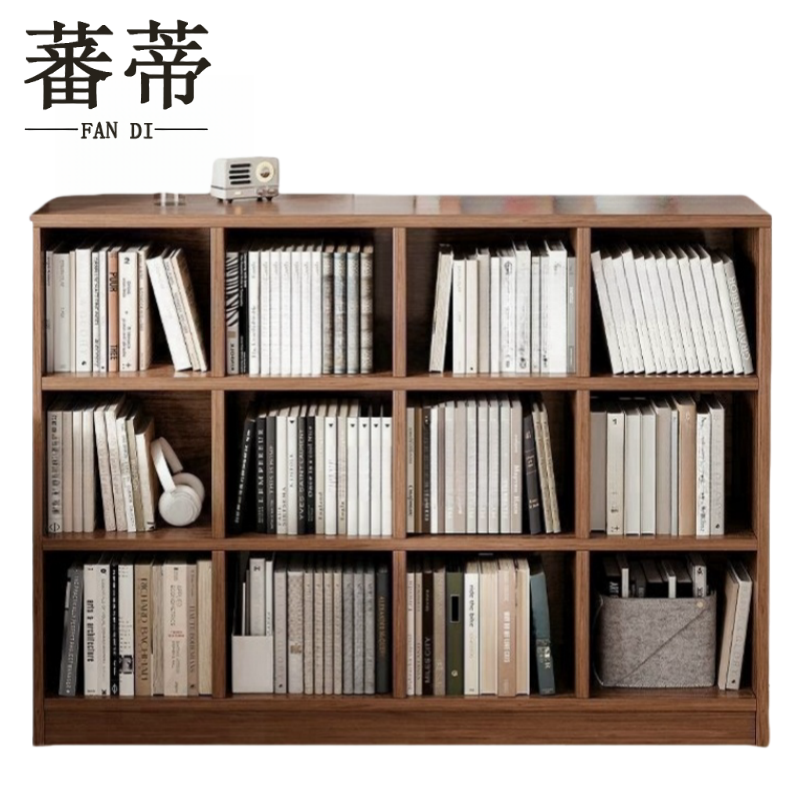 蕃蒂书柜落地柜高清大图