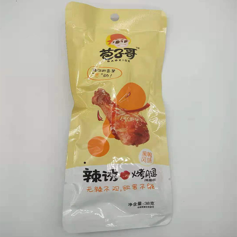 苞子哥 辣诱烤腿 黑鸭味 38g