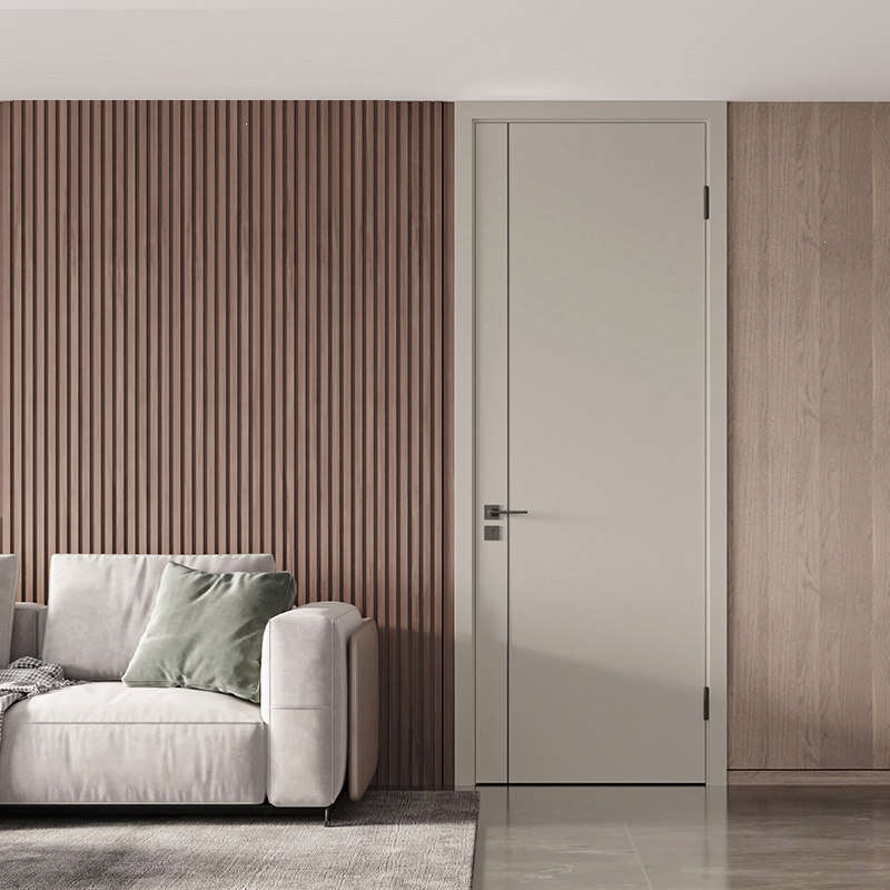 古达木门简约室内门卧室门房门定制卫生间厕所门风月4t11-m