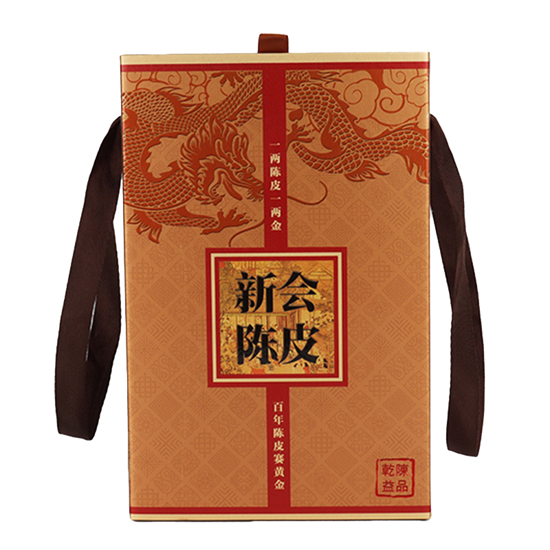 昀品堂(YUNPINTANG) 岁月金藏 新会干仓陈皮礼盒150g 10年陈化