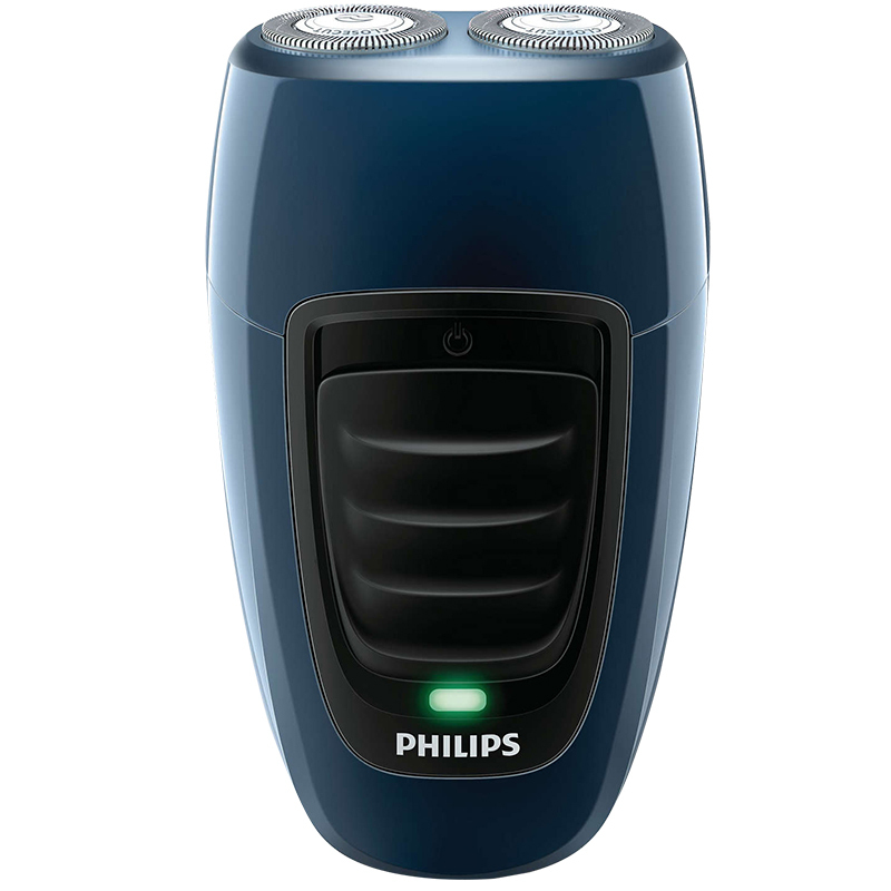 飞利浦(Philips) 电动剃须刀 强劲动力 充电显示 自动研磨 男士充电式刮胡刀电动剃胡子刀便携式须刨 黑蓝色