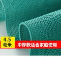 镂空防滑地垫防水塑料脚垫门垫洗手间卫生间走廊厕所厨房浴室地垫 90X80厘米 中厚4.5mm---绿色