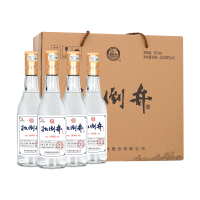 扳倒井52度白酒一号样酒500ml*4瓶整箱装