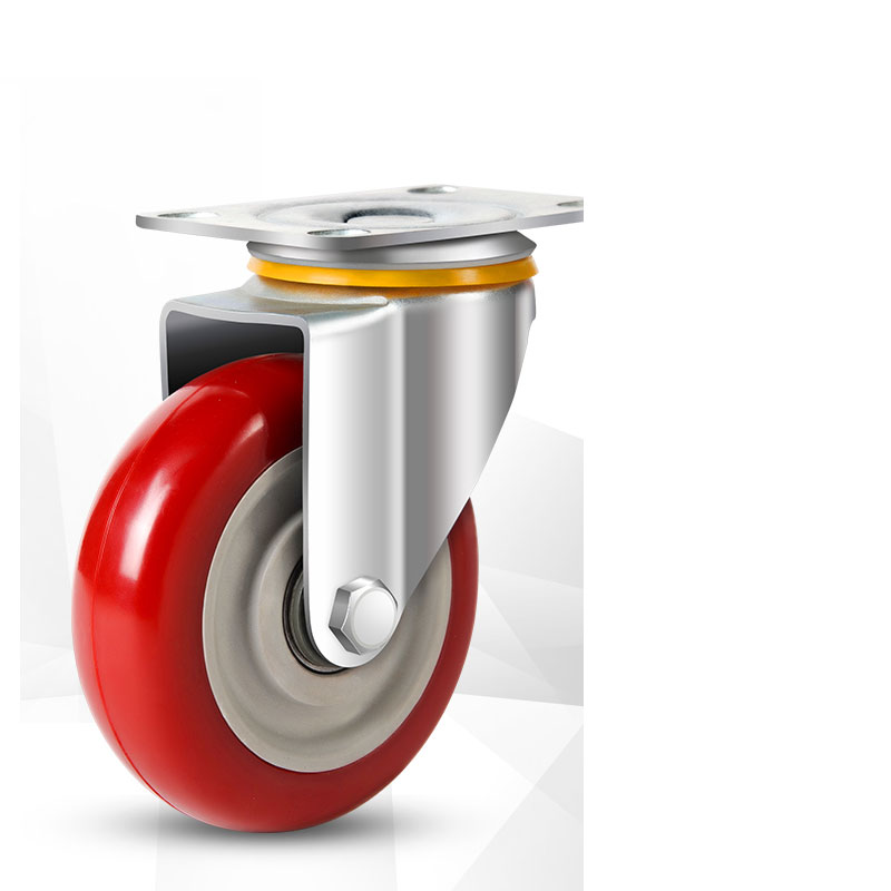 鑫睿辉 聚氨酯万向轮 4寸 个高清大图