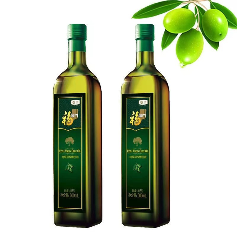 中粮福临门特级初榨橄榄油礼盒500ml *2