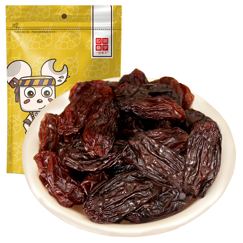 一品巷子 南非葡萄干100g*4袋 提子零食蔬果蜜饯小吃办公室下午茶
