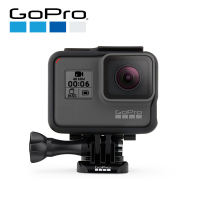GoPro HERO 6 Black 运动摄像机 4K60帧高清 语音控制 防抖防水 4K高清摄像机 含64G卡套装