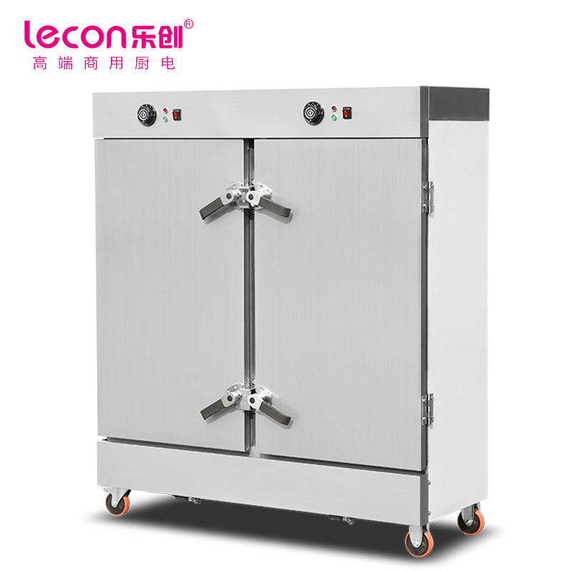 乐创 (lecon)商用蒸饭柜 24盘机械式定时款设备蒸包馒头电蒸箱 kz-240