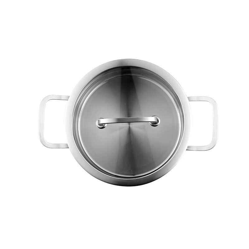 双立人(ZWILLING) ZW-C126 双耳炖锅 不锈钢奶锅汤锅16cm Zwilling Moment双耳炖锅高清大图