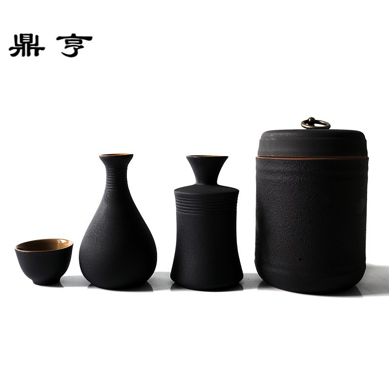 鼎亨仿古酒具 清酒白酒煮酒器 黄酒 温酒器 烫酒壶 家用 中式 仿