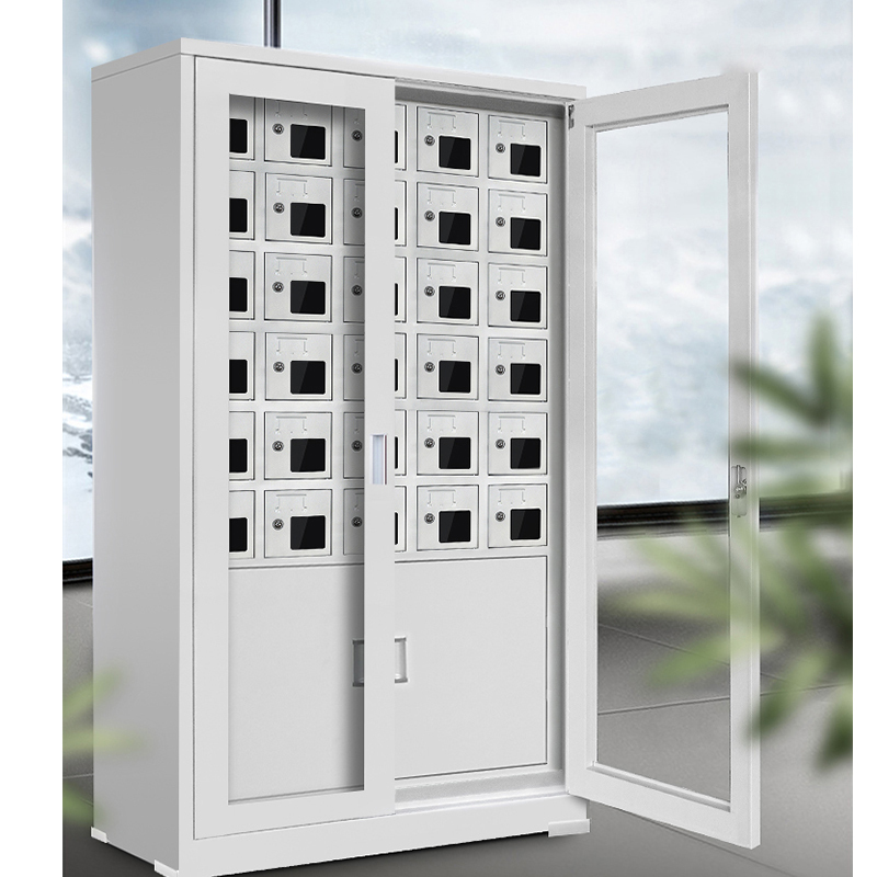鑫欧驰手机充电柜对讲机柜30门存放柜储物柜医院学校工厂手机充电柜