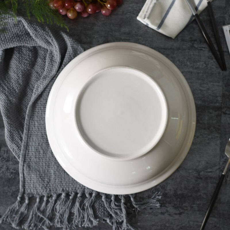 钰春鹏 瓷汤盆大汤碗 20cm 1个高清大图