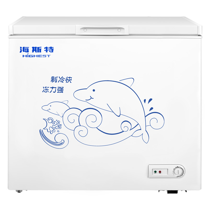 HIGHEST/海斯特 BC/BD(W)-227 227升冰柜冷柜商用家用大容量冷藏冷冻
