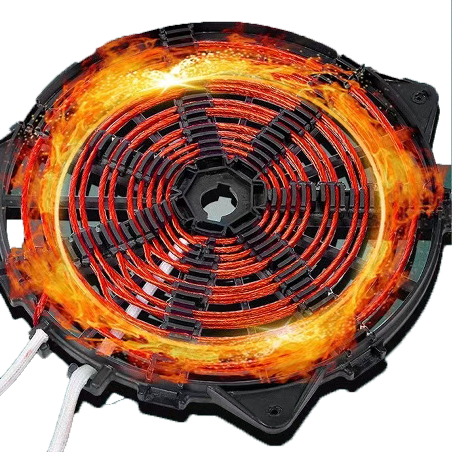 瑞宇牌柜式工程电磁六眼煲仔炉1100*900*800+200/380V/50HZ/3.5Kw*6高清大图