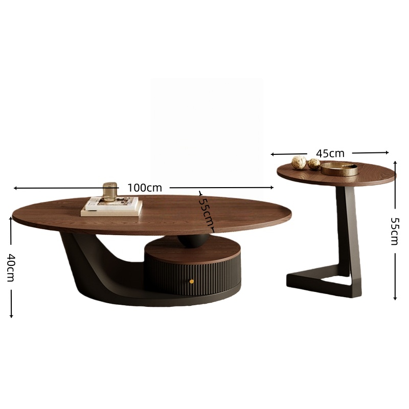 芙首泰茶几组合100*55*40cm套高清大图