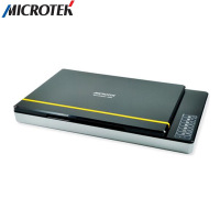 中晶(microtek) ScanMaker i360 中晶平板式A4轻薄高速扫描仪高清家用文档平板式扫描仪黑色