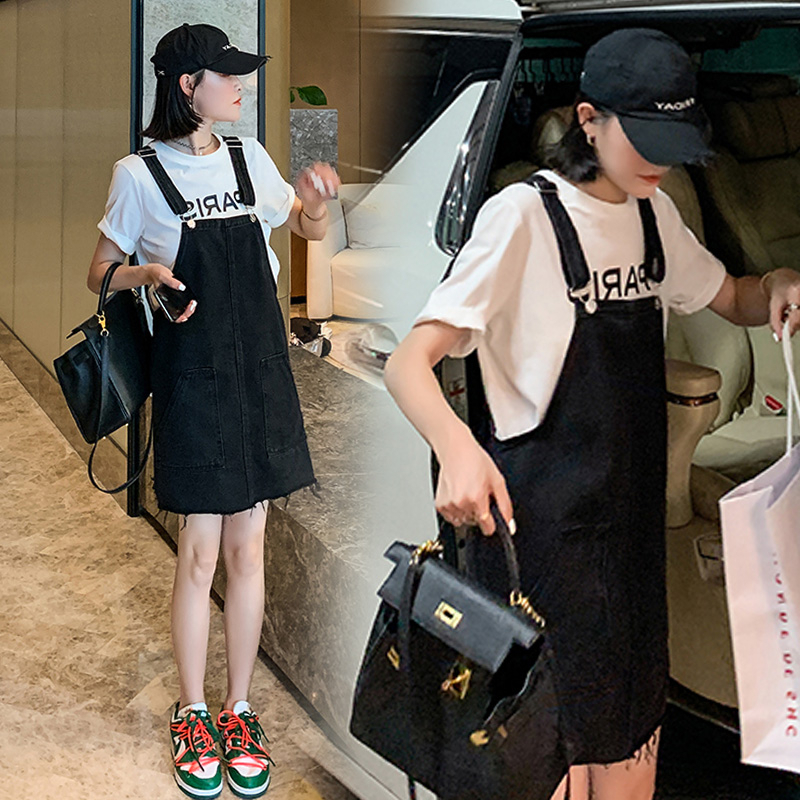 恋名媛孕妇装恋名媛孕妇春装套装时尚款2020孕妇装夏天孕妇裙子潮辣妈个性吊带连衣裙孕妇裙 价格图片品牌报价 苏宁易购林夕女装专营店