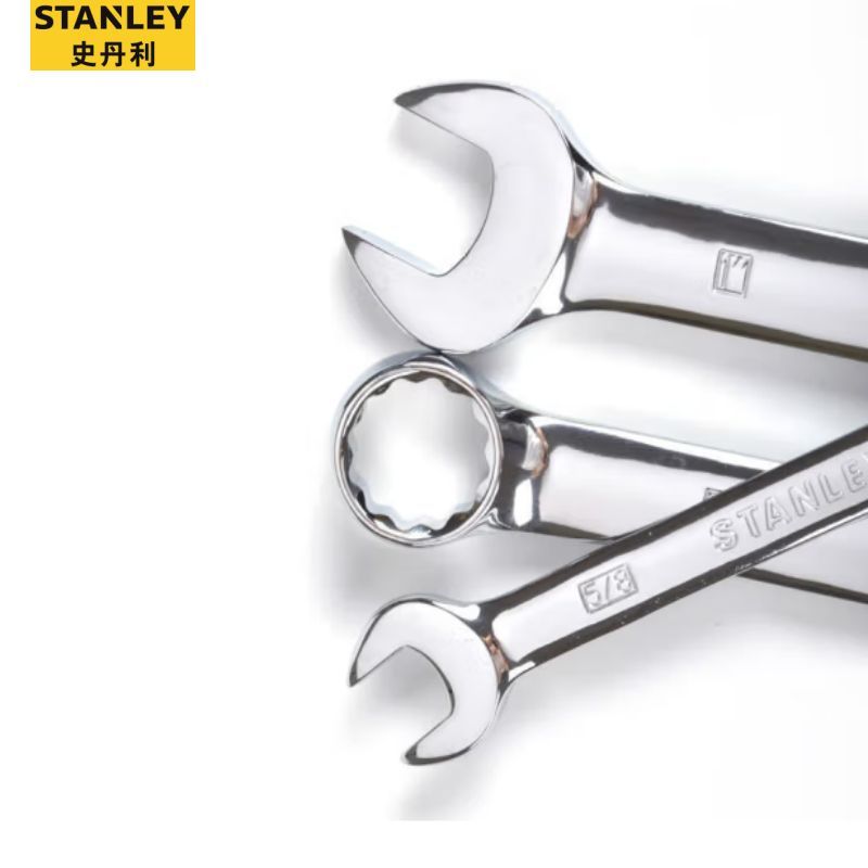 史丹利(STANLEY)两用长扳手11件套英制精抛光(个)高清大图