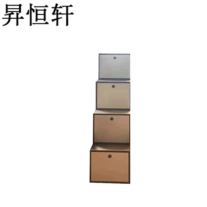 昇恒轩 高低床上下踏步 踏步梯 450*1000*1400mm 个高清大图