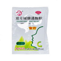 品牌错】百灵鸟 双羊喉痹通颗粒 10g*6袋 用于急喉痹（急性咽炎）、急乳蛾（急性扁桃体炎）所致的咽喉肿痛
