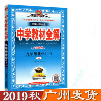 2019秋金星教育中学教材全解九年级化学上人教版RJ广东专用初三9年级上化学全解R薛金星教材同步学习工具书