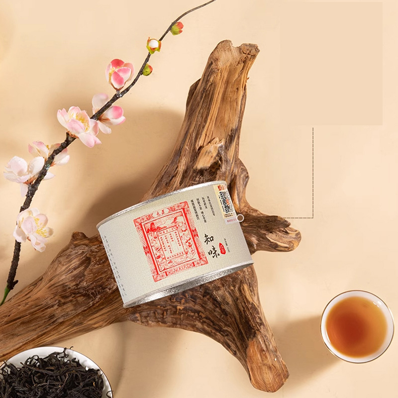 [元正]知味特级正宗武夷山小种红茶茶票系列自饮口粮茶罐装送礼 1盒/50g高清大图