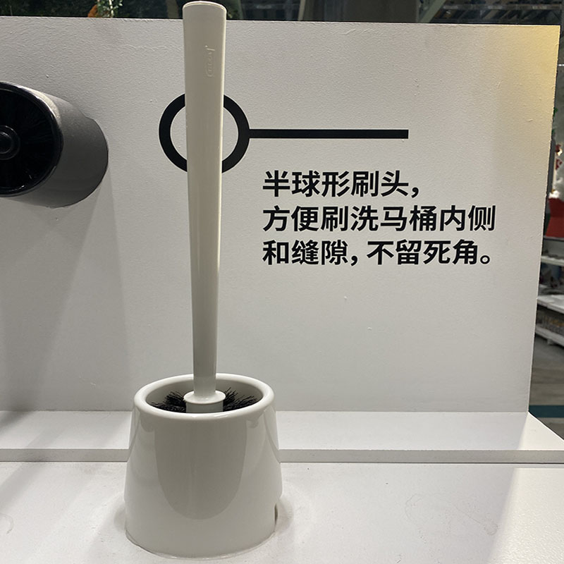 家用伯蒙马桶刷套装浴室坐便器清洁刷子卫生间洁厕刷洗厕所刷高清大图