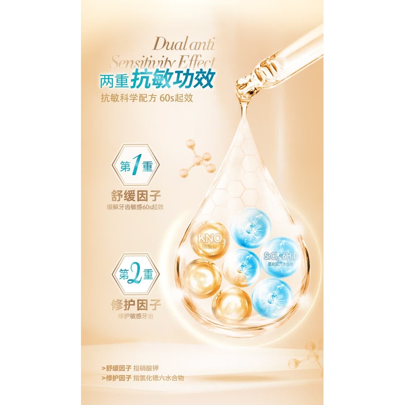 冷酸灵医研抗敏牙膏(天然薄荷)120g*2高清大图