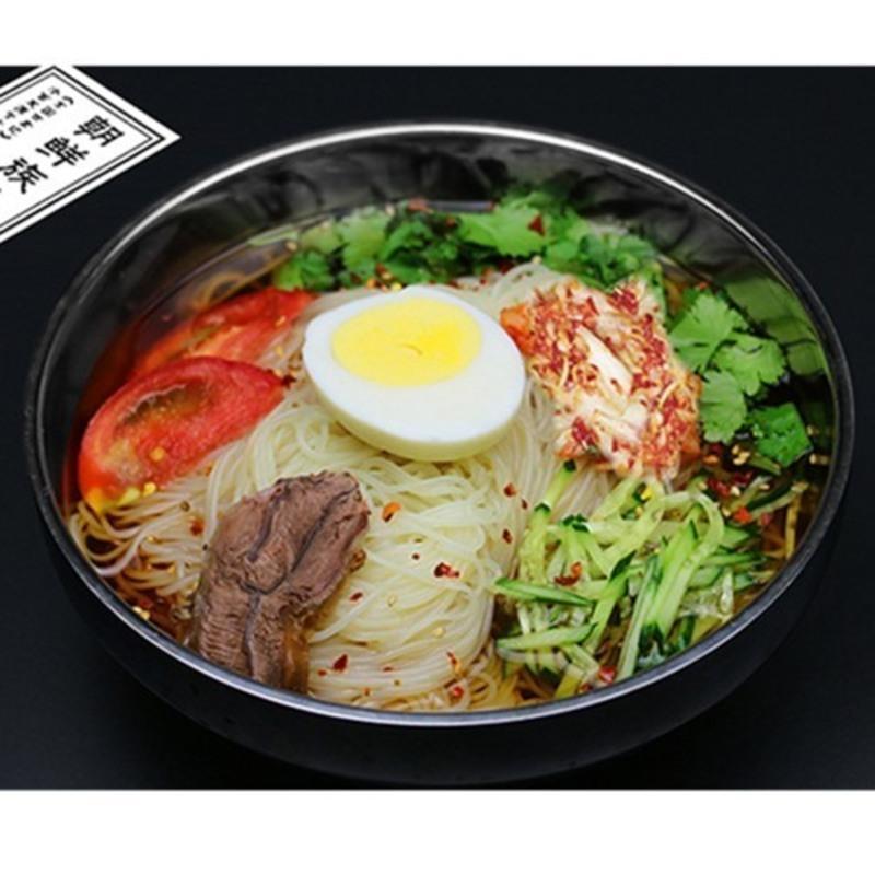 正宗东北朝鲜大冷面380gx3袋3包料小麦荞麦免煮速食酸甜口味 380gx4袋冷面(小麦)