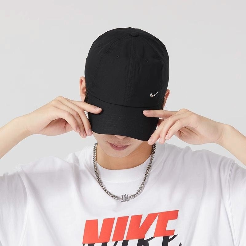 Nike/耐克帽子运动休闲舒适透气男女鸭舌帽FB5372-010 C