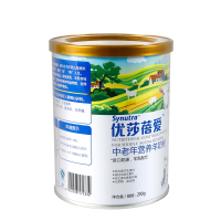 [苏宁超市]优莎蓓爱中老年成人营养羊奶粉200g罐装