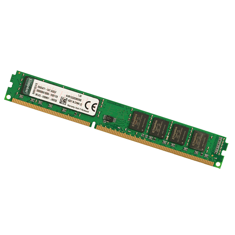 金士顿(kingston)8G DDR3 1333 台式机内存条 KVR1333D3N9/8G