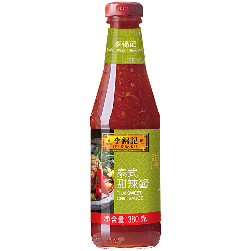 李锦记 调味酱 泰式甜辣酱 辣味烧烤火锅 380g