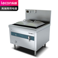 乐创 (lecon)商用肠粉炉双格肠粉炉电磁布拉 肠粉机 15KW LC-J-CFI115