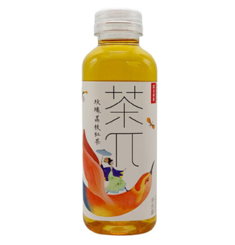 农夫山泉茶π玫瑰荔枝红茶味500ml
