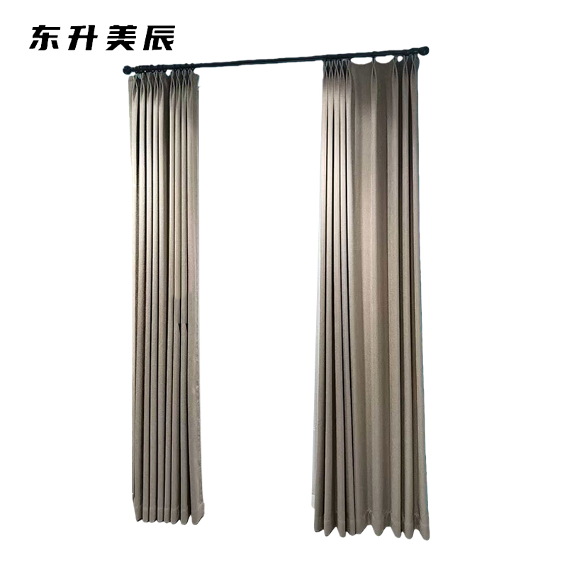 东升美辰 遮阳布帘尺寸颜色可定制(含直轨或罗马杆) DS-XS554 米高清大图