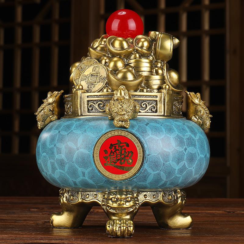 家柏饰(CORATED)如意摆件家庭装饰品酒柜博古架隔断层房间布置摆设生日高清大图