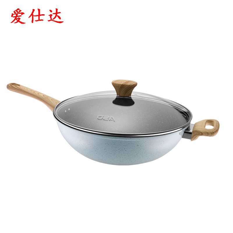 爱仕达安家晶石不粘炒锅 CL32S1TG