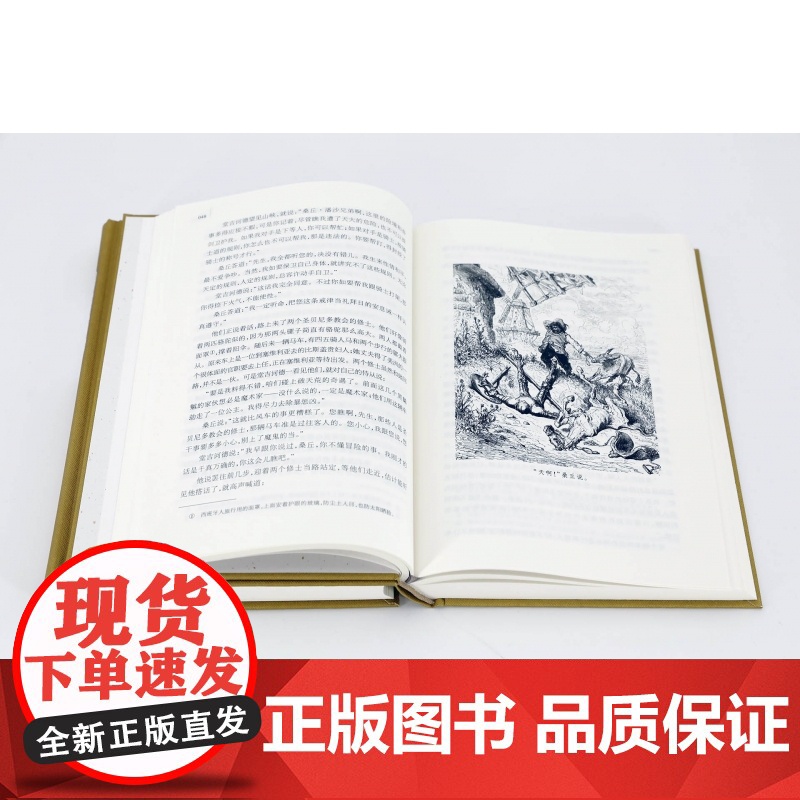 堂吉诃德正版 杨绛译 上下册精装 塞万提斯著人民文学出版社完整版唐吉诃德世界名著外国小说现当代文学文集书籍排行榜高清大图
