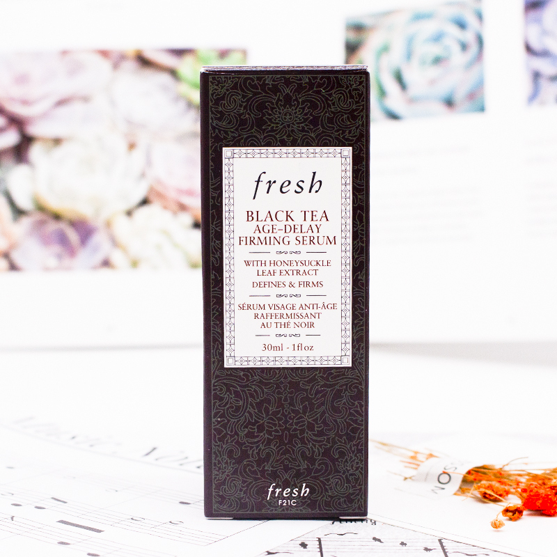 馥蕾诗Fresh红茶紧致修护精华露30ml 滋养保湿特价