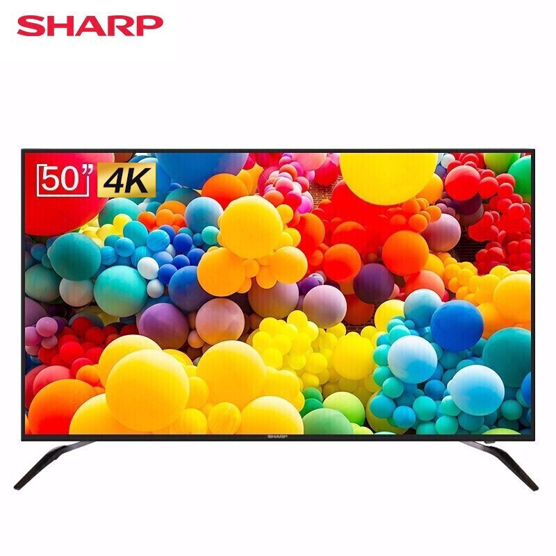 夏普sharp50x6a50英寸4k超高清立体环绕声杜比音效智能网络液晶平板