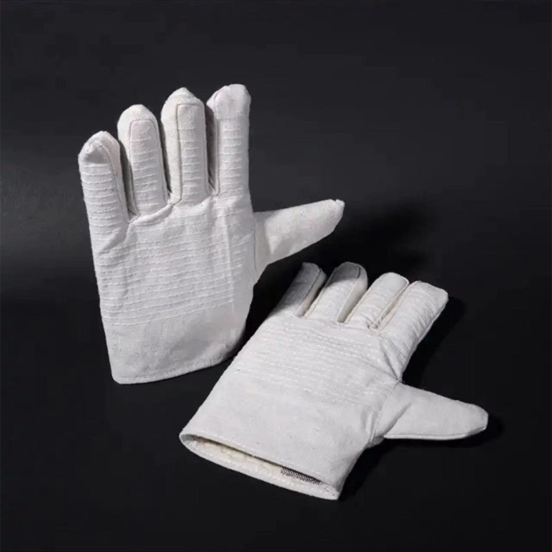 洁成双层加厚帆布手套一双装 1117