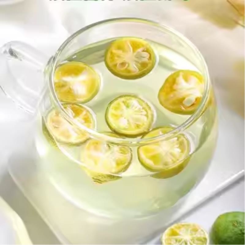 金桔柠檬百香果茶金桔百香果茶冻干柠檬片水果茶冲泡冷泡茶泡水喝My高清大图