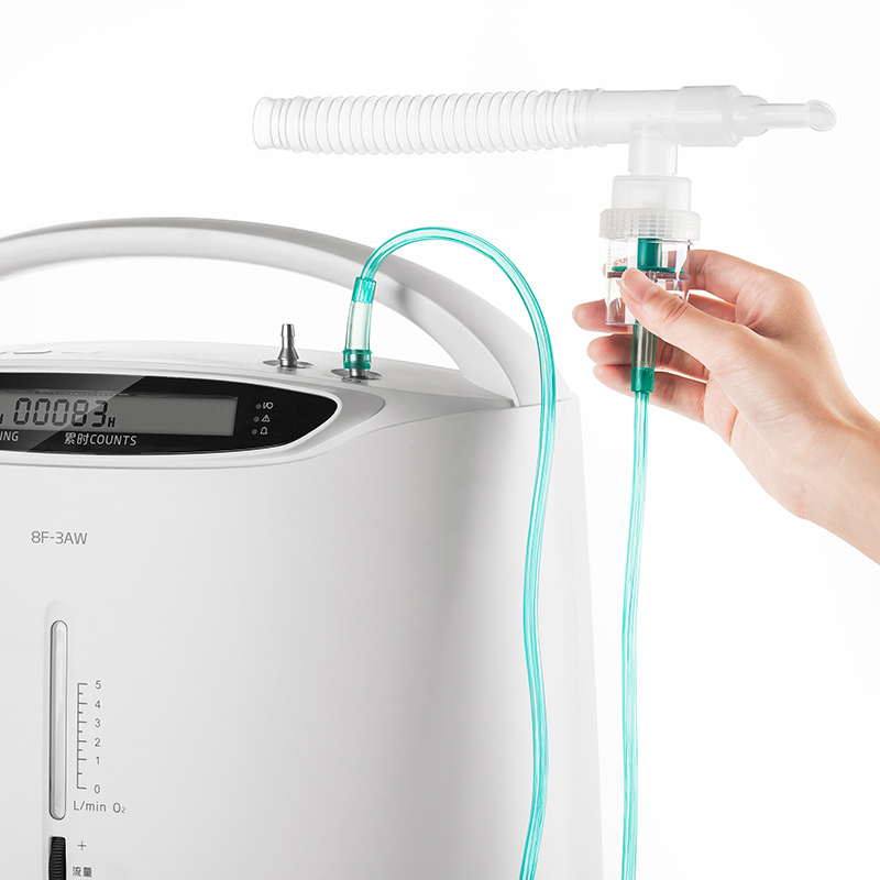 鱼跃(YUWELL)制氧机 8F-3AW带雾化医用3L升家用老人吸氧机家庭氧气机 孕妇吸氧机 家用氧气机
