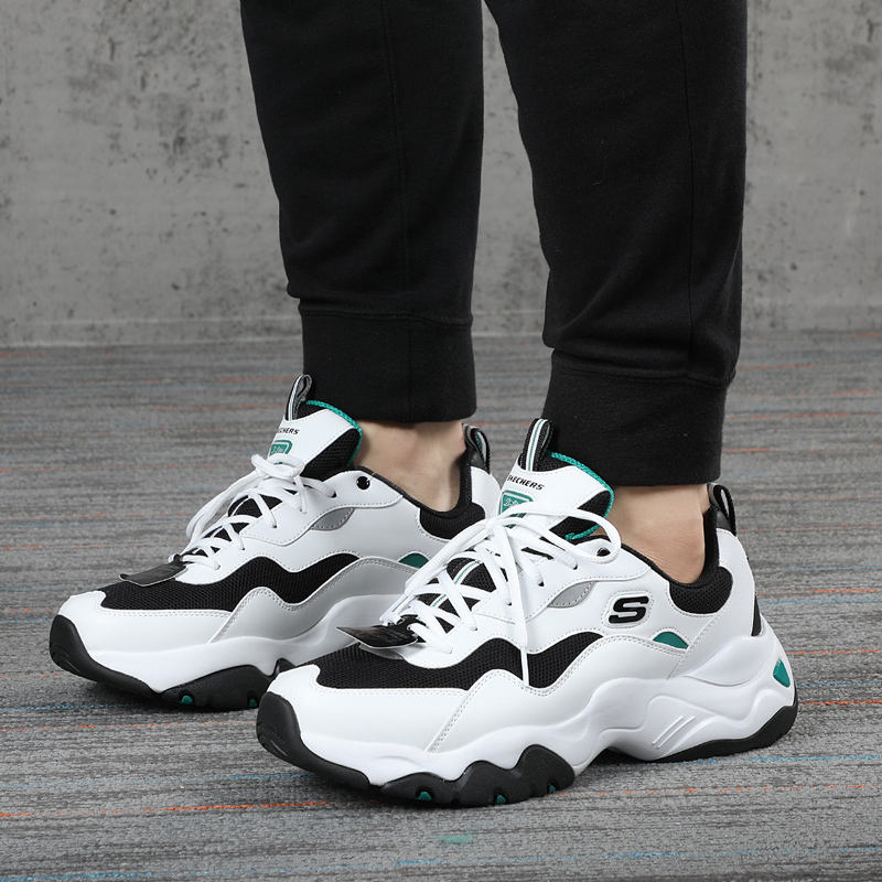 斯凯奇(skechers)>skechers/斯凯奇男鞋熊猫鞋潮流透气