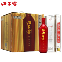 【酒厂自营】口子窖初夏珍储41度500ml*4瓶送礼兼香型国产白酒纯粮食酒