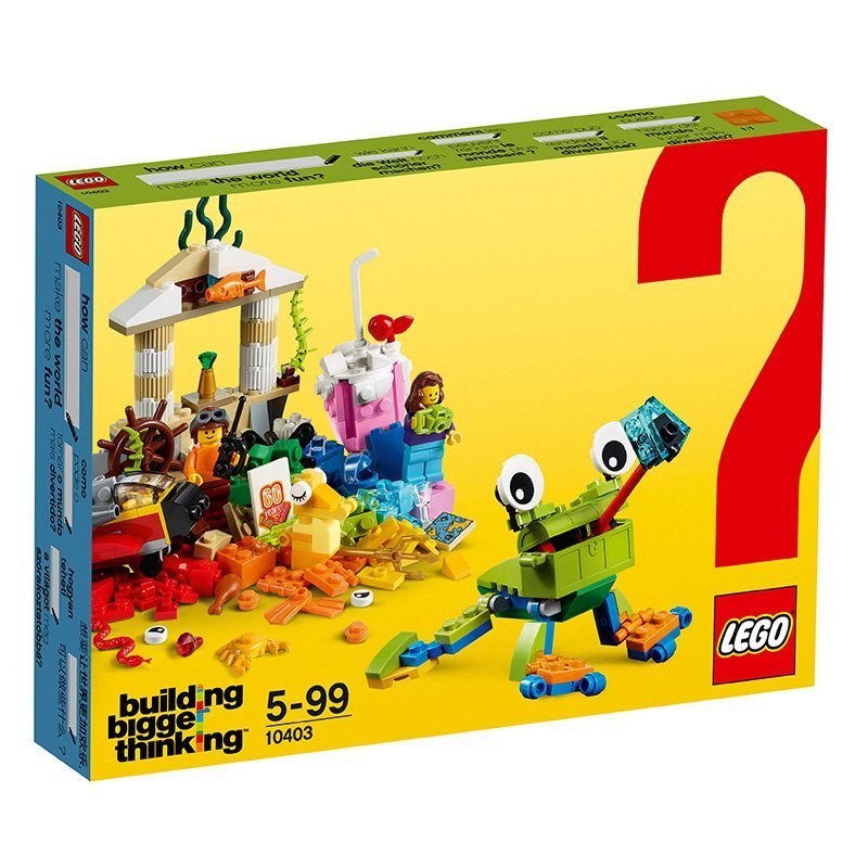 乐高(LEGO)经典系列 欢乐世界 10403 5-99岁 儿童塑料积木玩具 200块以上